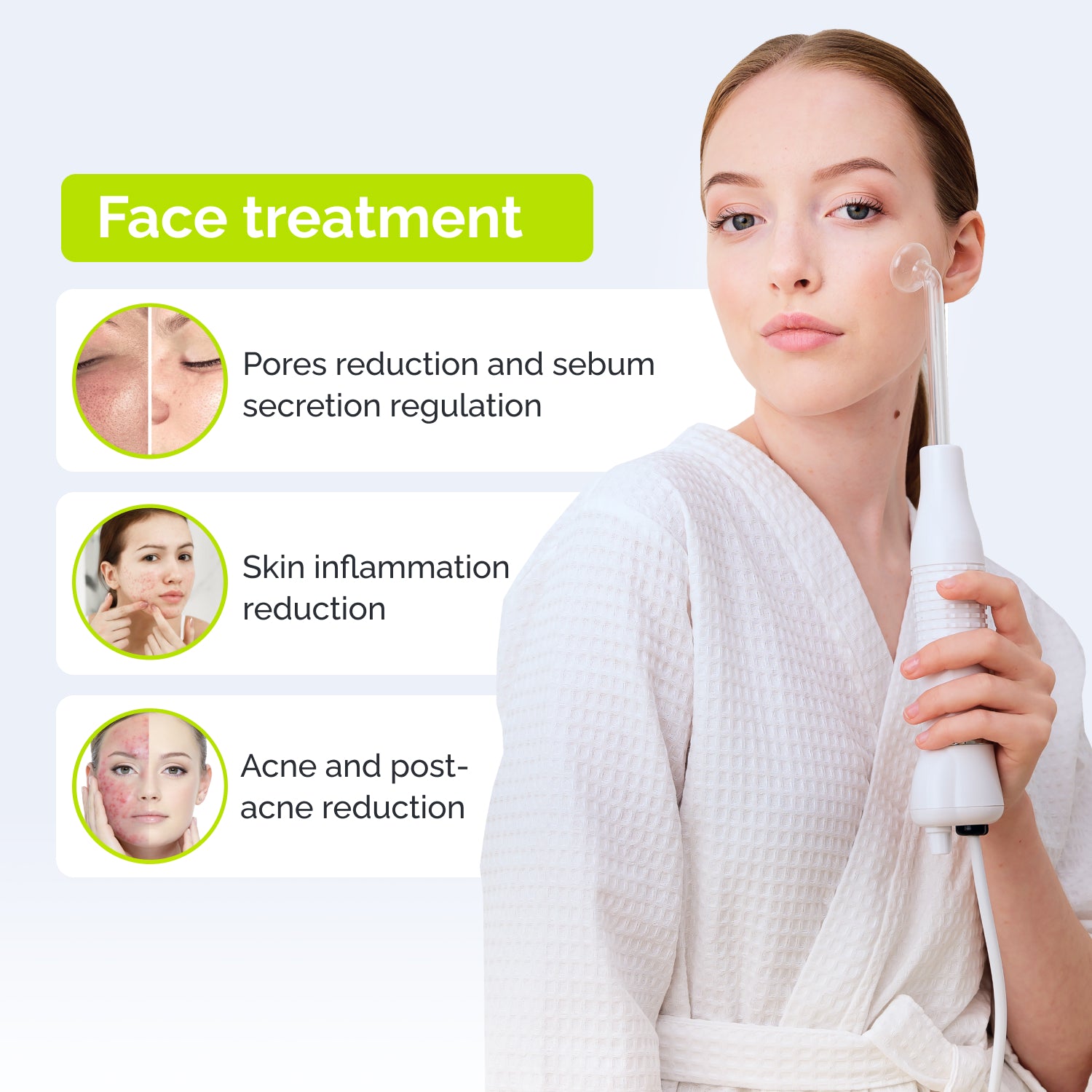 GESS SuperNova: Máquina Facial Alta Frecuencia y Cuidado Capilar | Rejuvenece y Revitaliza