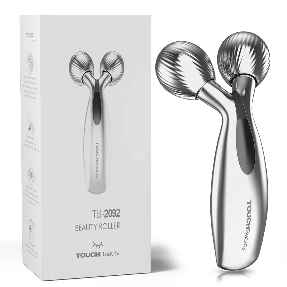 TOUCHBeauty Masajeador Facial y Corporal con Microcorriente Solar