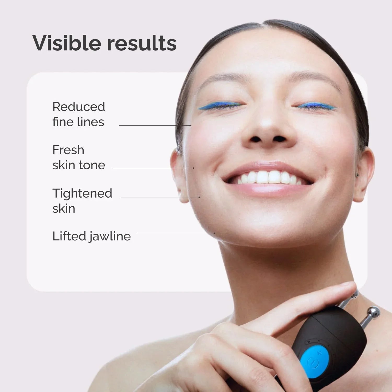 Dispositivo Microcorriente GESS MT para Reafirmar y Reducir Arrugas Faciales