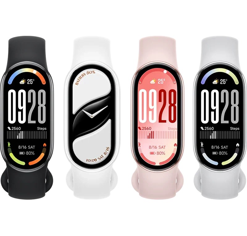 Xiaomi Smart Band 10 Fitness Tracker, AMOLED Display, Health Monitoring – Midnight Black