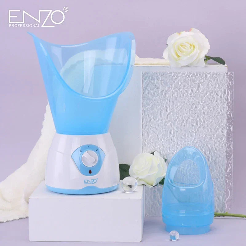 ENZO EN-8102 Vaporizador Facial de Vapor Caliente Profesional Portátil para Cuidado de la Piel