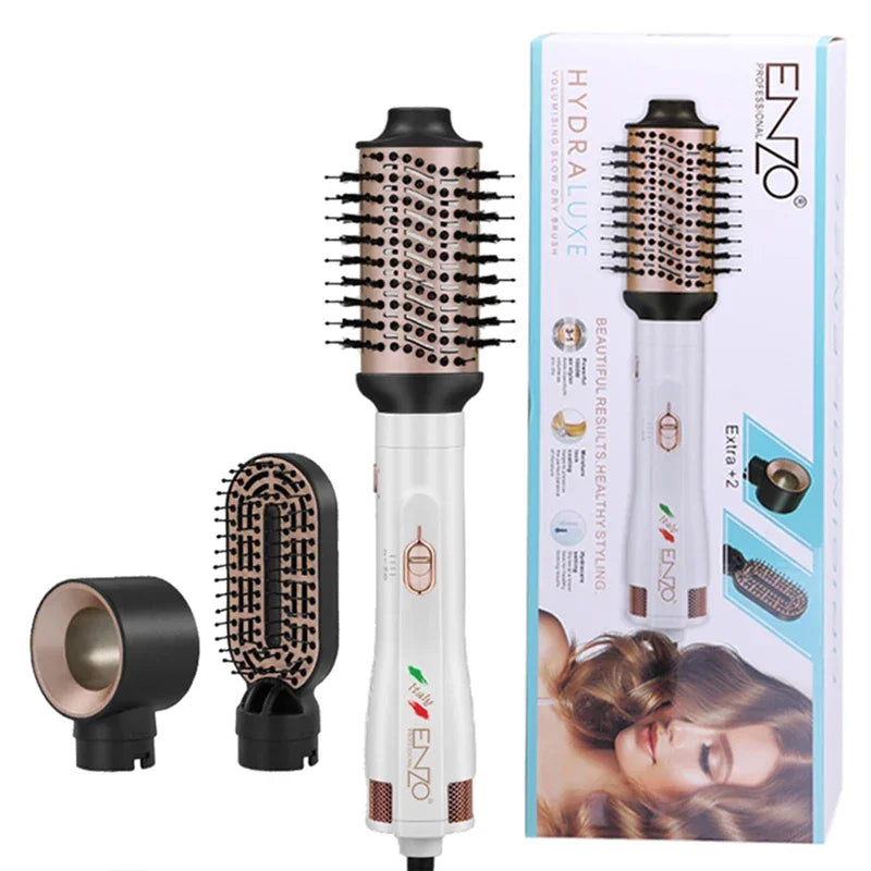Cepillo Secador de Aire Caliente ENZO EN-740 Portátil Profesional Alta
