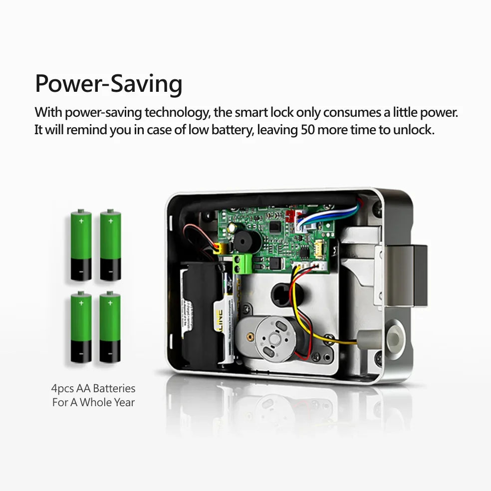 Cerradura Inteligente Inalámbrica WiFi con Huella Dactilar PST‑EA1