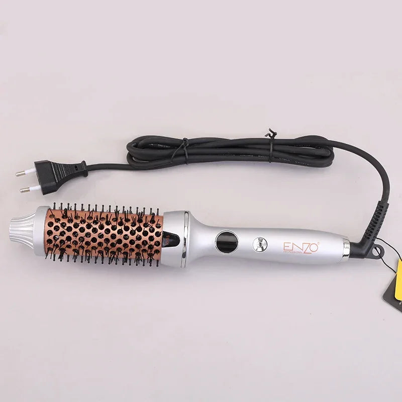 Cepillo Eléctrico 2 en 1 ENZO EN-2230 para Cabello
