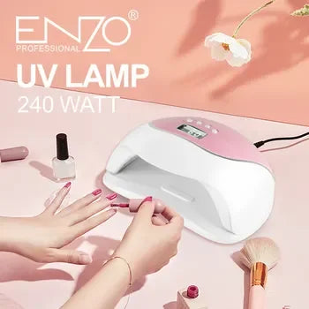 ENZO EN-018 Professional Salon Nail Polish UV LED Lamp Nail Dryer Portable Rechargeable Wholesale Nail Lamp