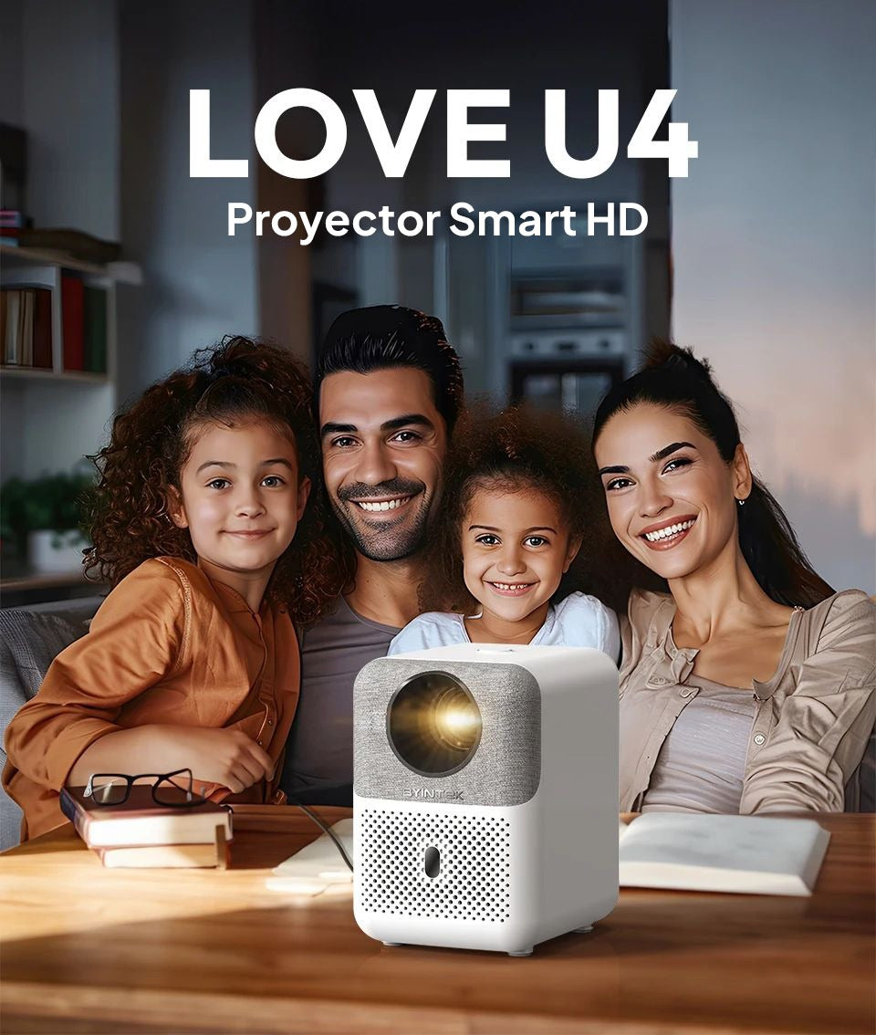 Proyector Smart HD Byintek Love U4