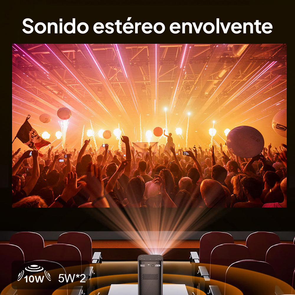 Proyector Smart Portátil a Batería Byintek P70