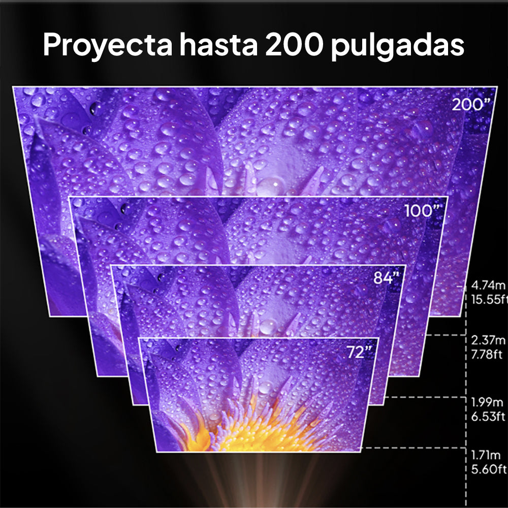 Proyector Smart Portátil a Batería Byintek P70