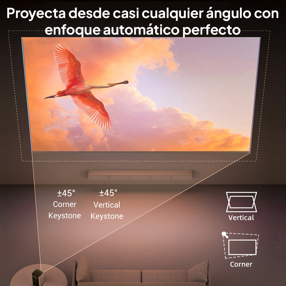 Proyector Smart Portátil a Batería Byintek P70