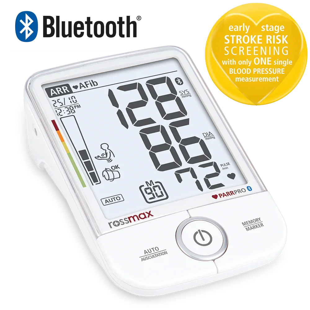 X9 BT - “PARR PRO” Professional Bluetooth Blood Pressure Monitor