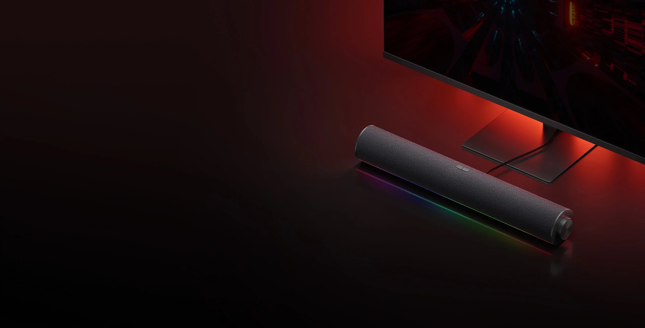 Altavoz Escritorio Xiaomi Estéreo Dual, RGB, Múltiples Modos, Sonido Envolvente