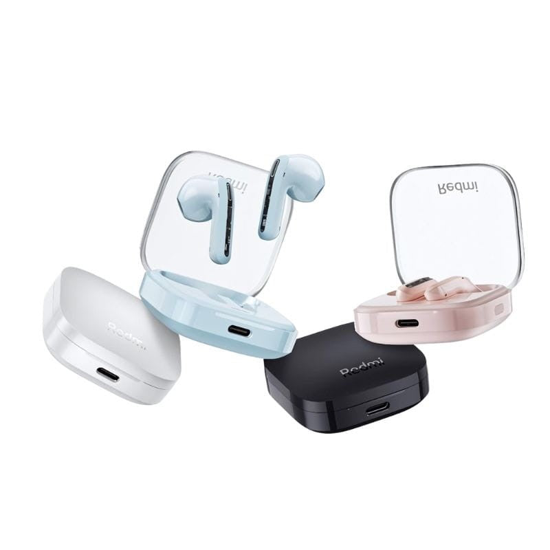 Auriculares Bluetooth Xiaomi Redmi Buds 6 Active Azul 30h Autonomía