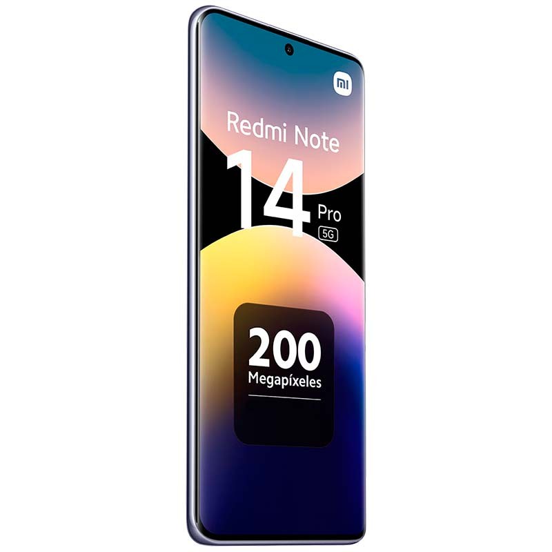 Xiaomi Redmi Note 14 Pro 5G Lavanda: Móvil 200MP, 8GB/256GB