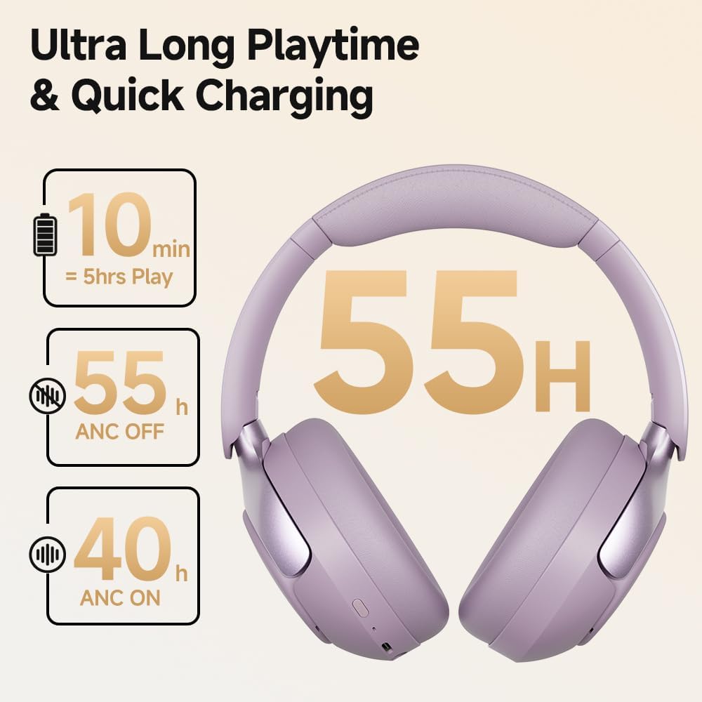 Auriculares Inalámbricos QCY H3 PRO con ANC Adaptativo y LDAC